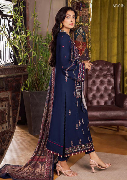 Asim Jofa Asra Winter Printed Shawl'22 AJW-04