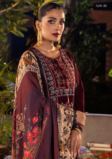 Asim Jofa Asra Winter Printed Shawl'22 AJW-20