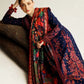 Hussain Rehar Winter Shawl Khaddar'23 Cerulean