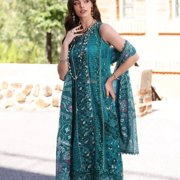 Noor by Saadia Asad Laserkari Chiffon'23 D-08 (ZARISH)