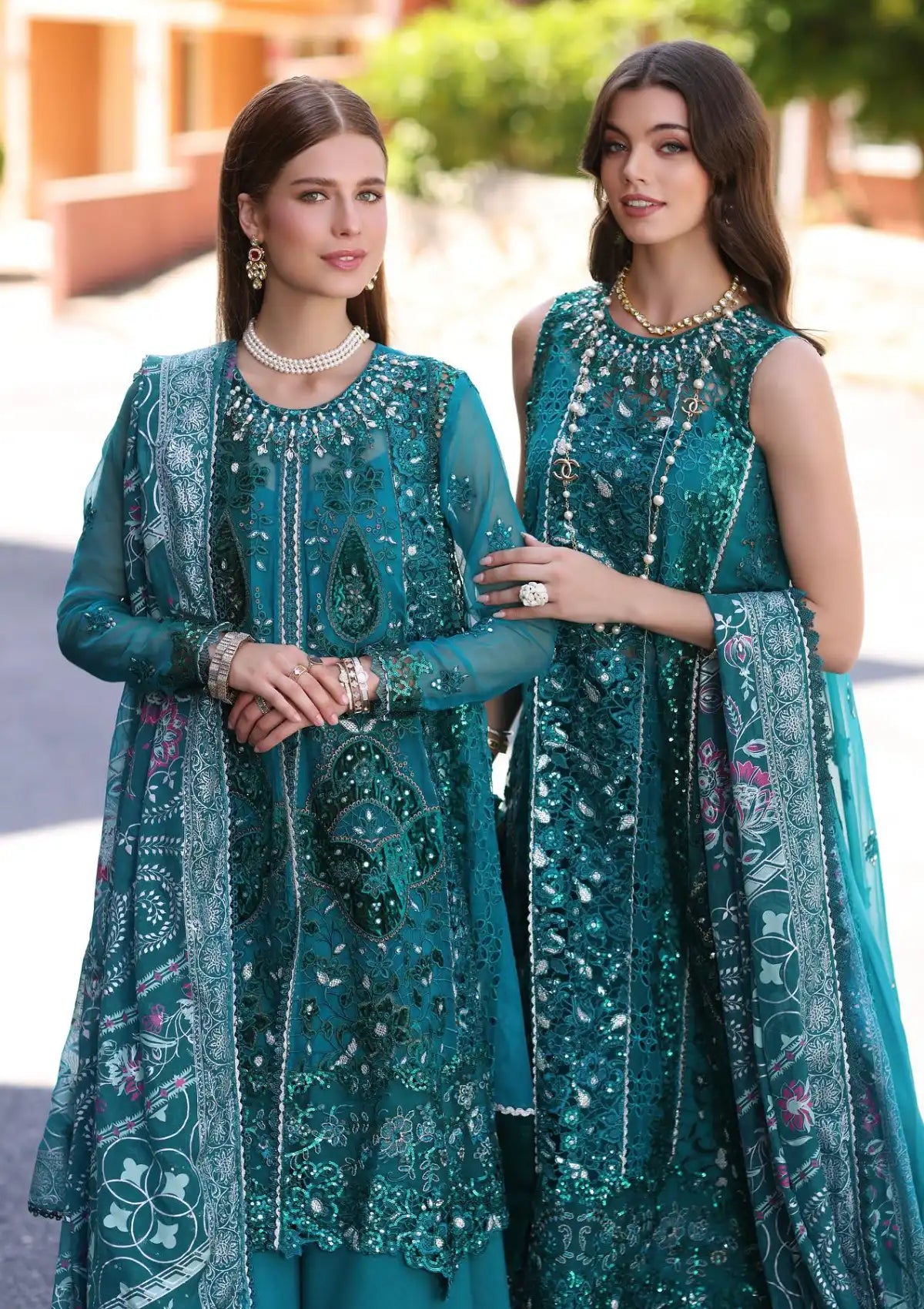 Noor by Saadia Asad Laserkari Chiffon'23 D-08 (ZARISH)