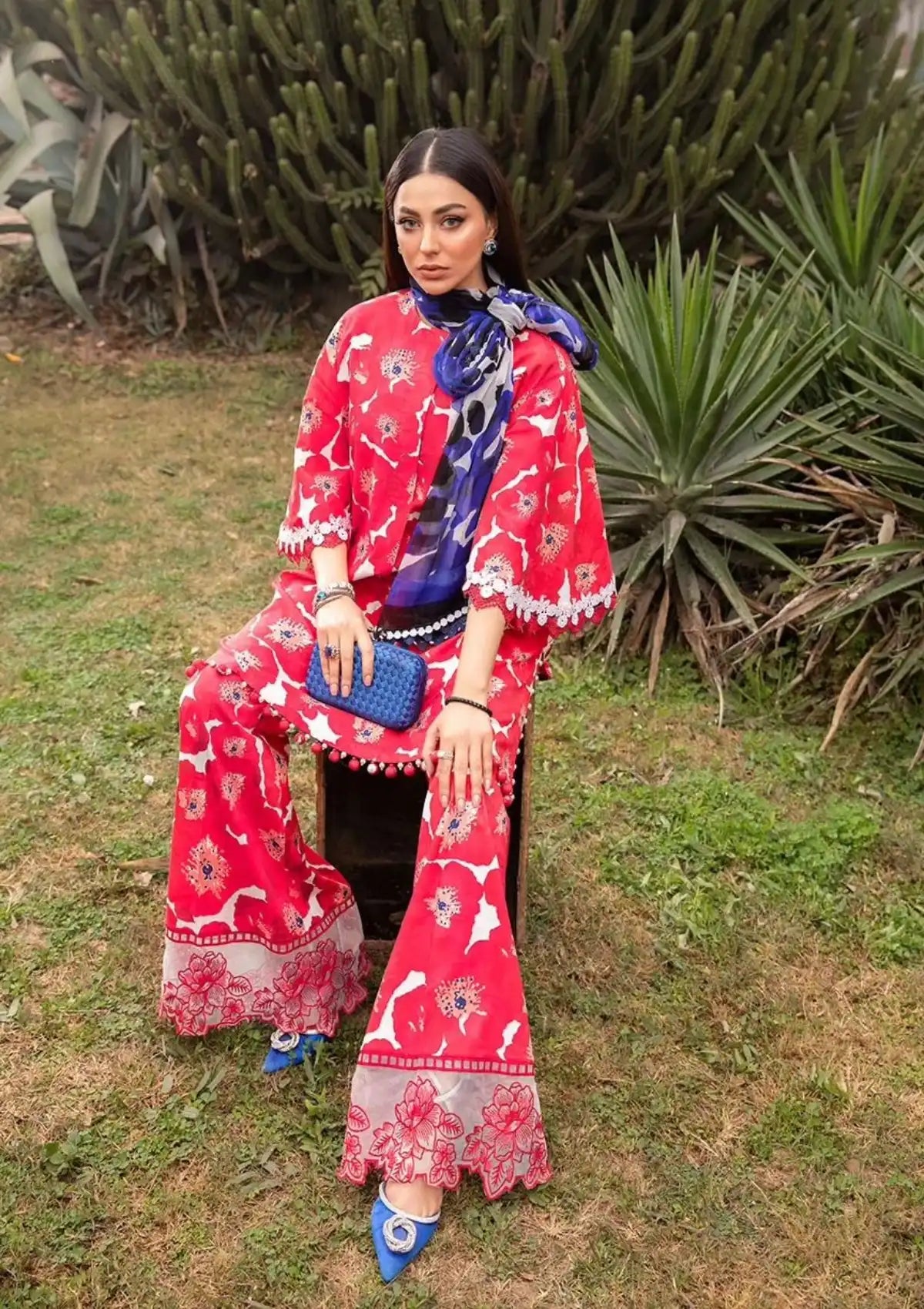 Maria.B M.Prints S/S Lawn'24 D-12A