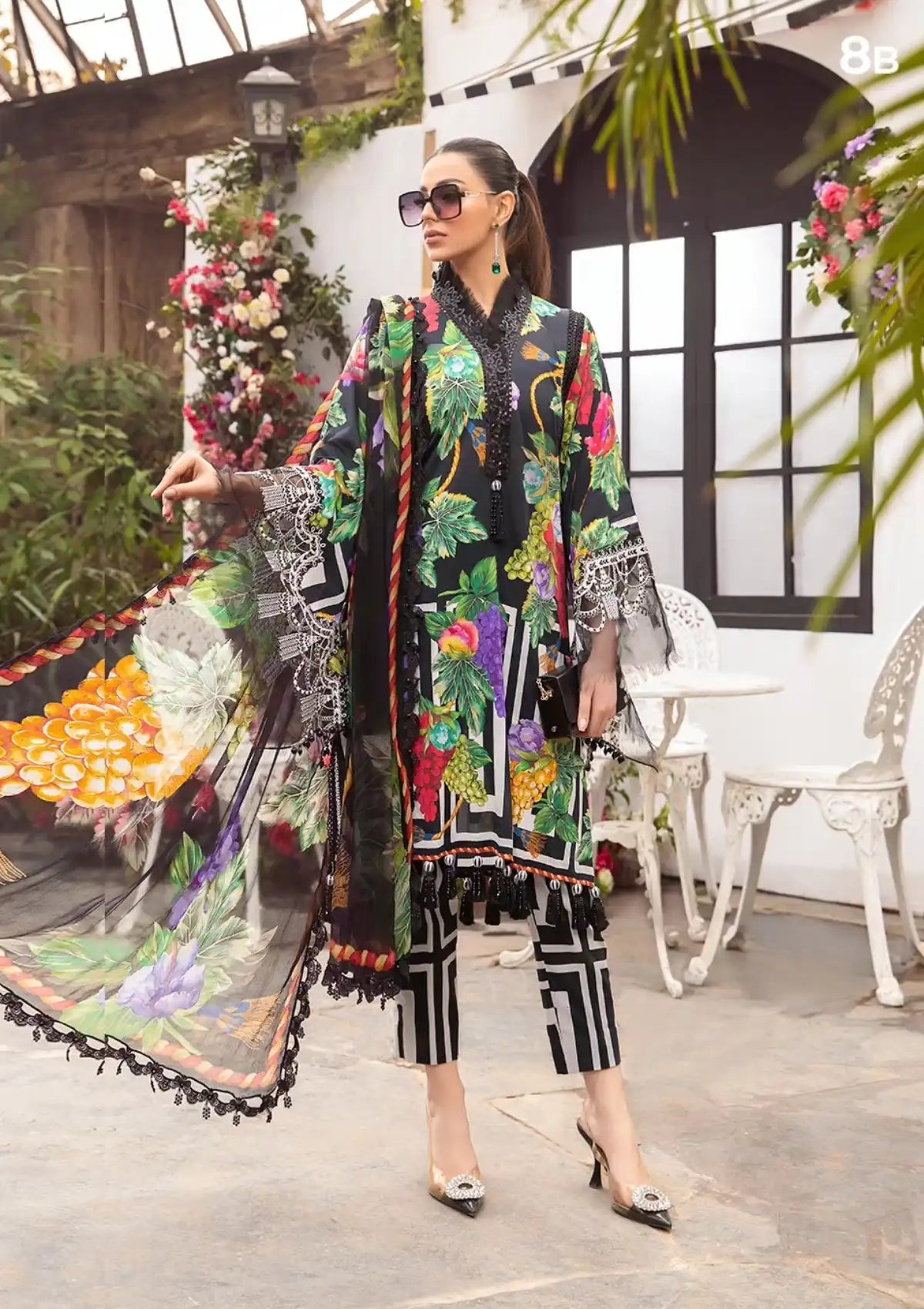 Maria.B M.Prints S/S Lawn'24 D-08B