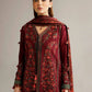 Hussain Rehar Winter Shawl Khaddar'23 Ruby