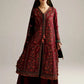 Hussain Rehar Winter Shawl Khaddar'23 Ruby