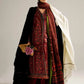 Hussain Rehar Winter Shawl Khaddar'23 Ruby
