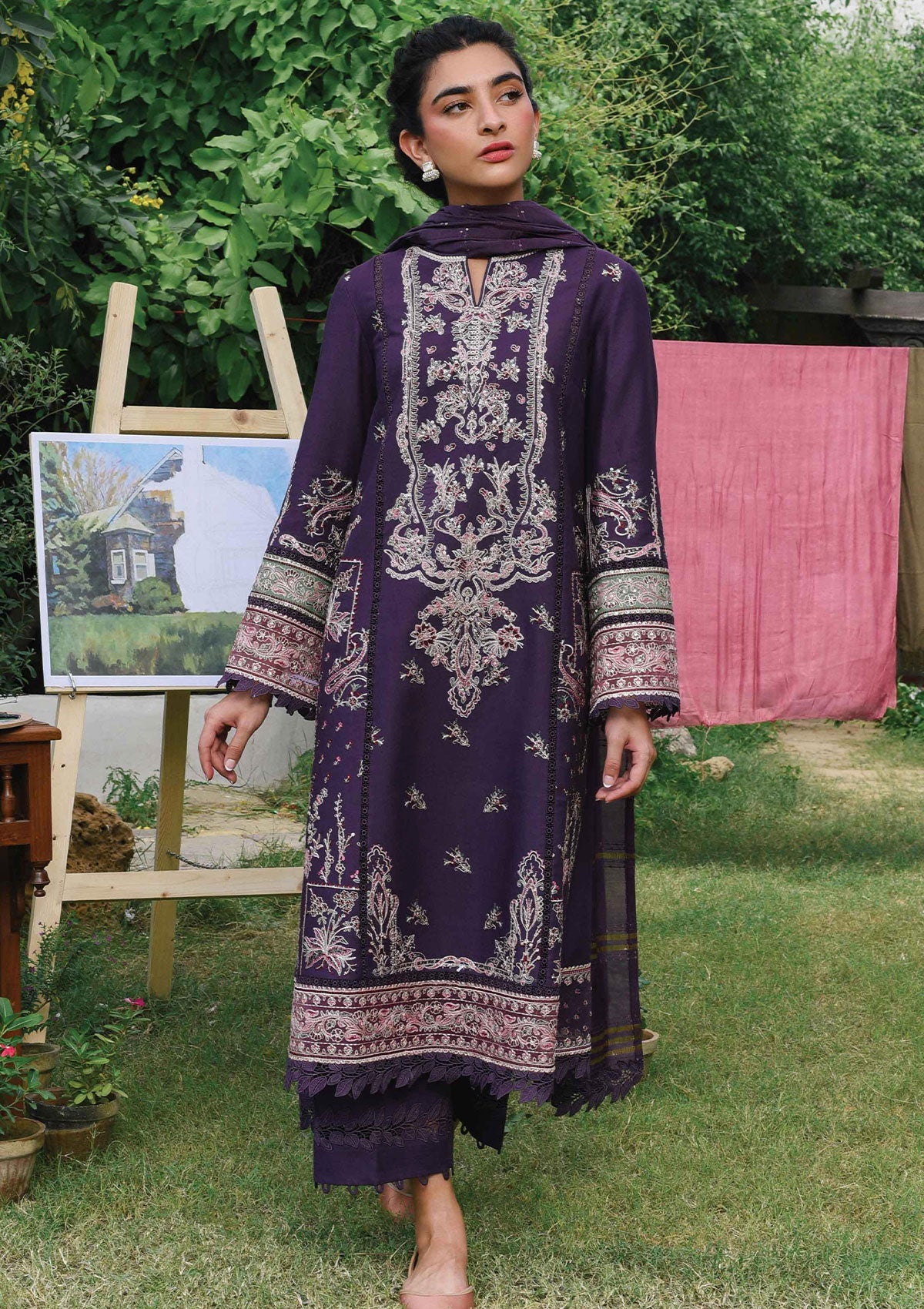 Qalamkar Qline Linen'22 VL-06