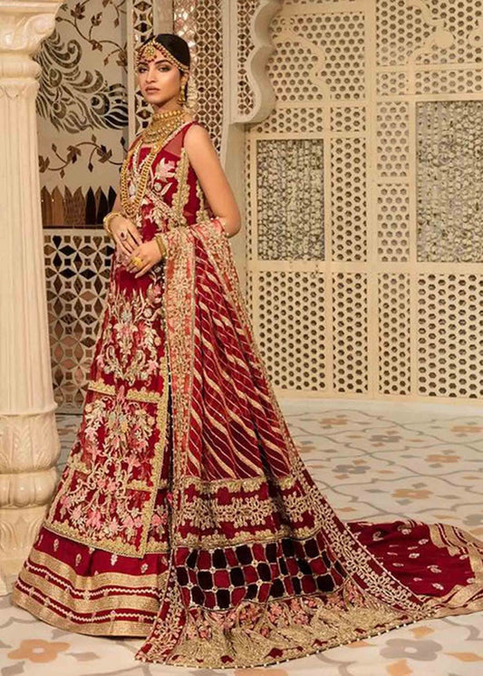 Crimson Wedding Unstitched D-2A