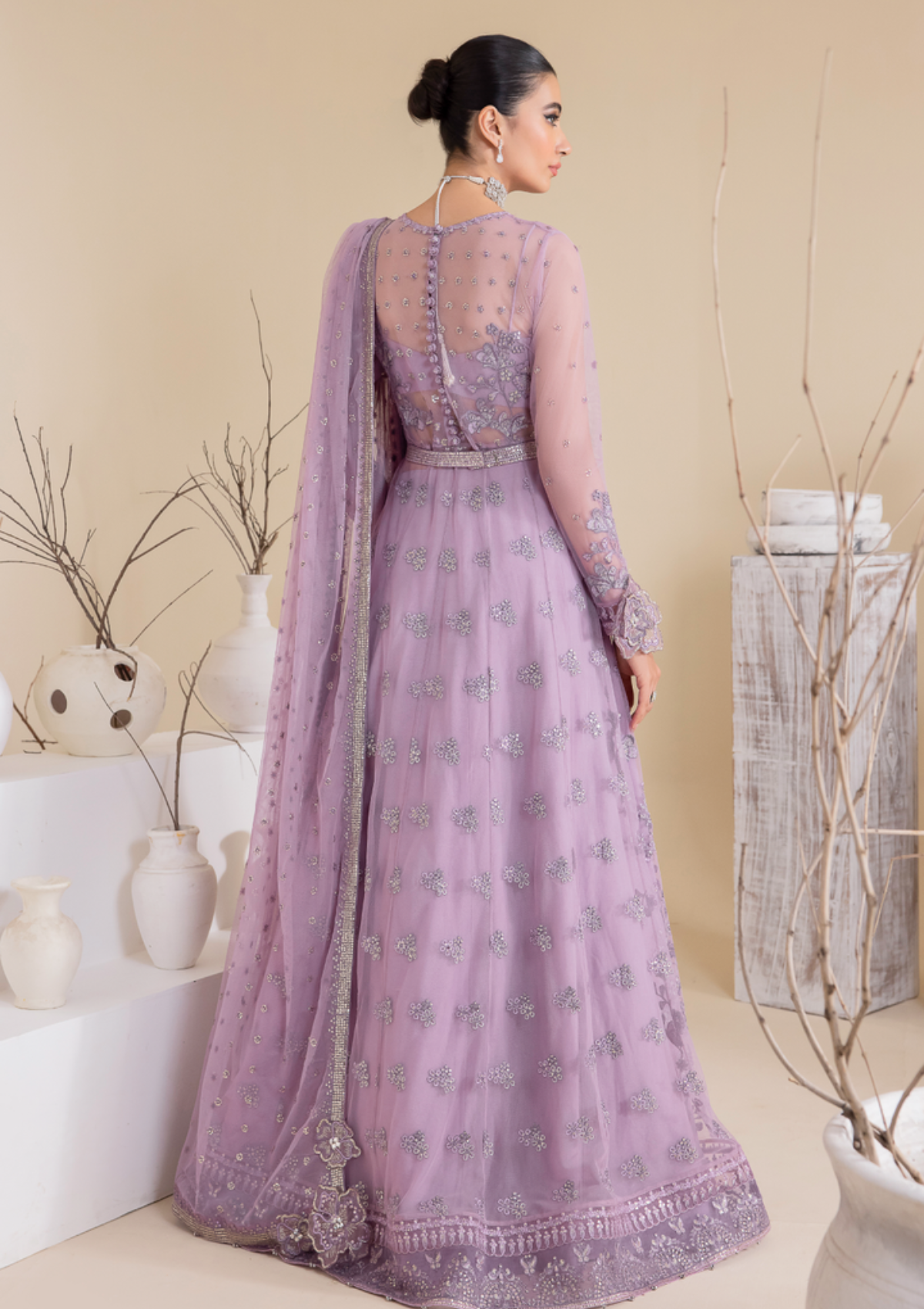 Iznik Chinon Emb Chiffon'23 CC-25 REBECCA