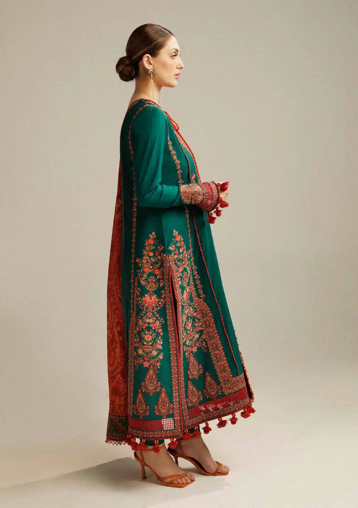 Hussain Rehar Winter Shawl Khaddar'23 Marjaan