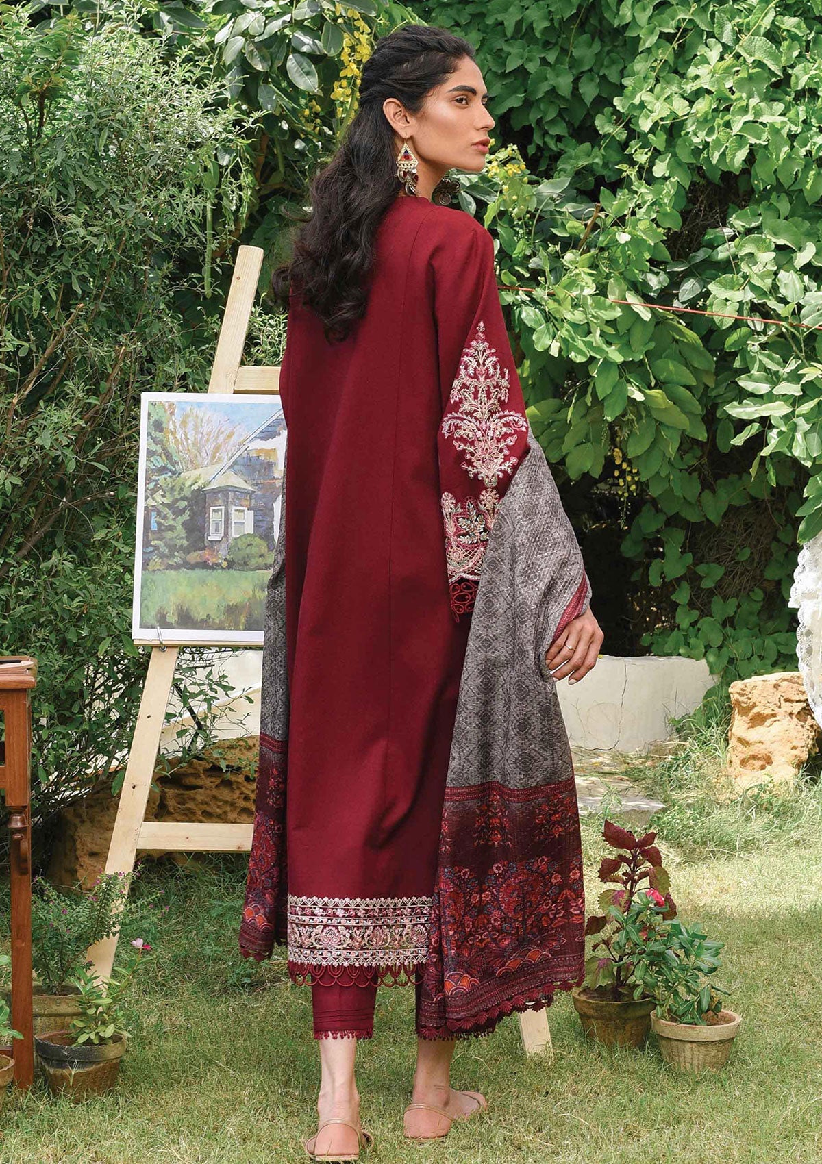 Qalamkar Qline Linen'22 VL-08