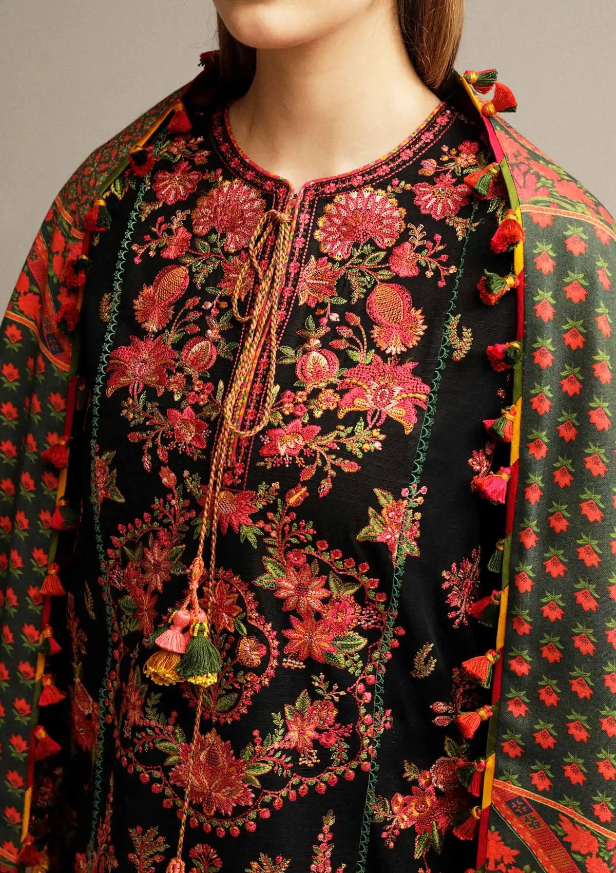 Hussain Rehar Winter Shawl Khaddar'23 Raat