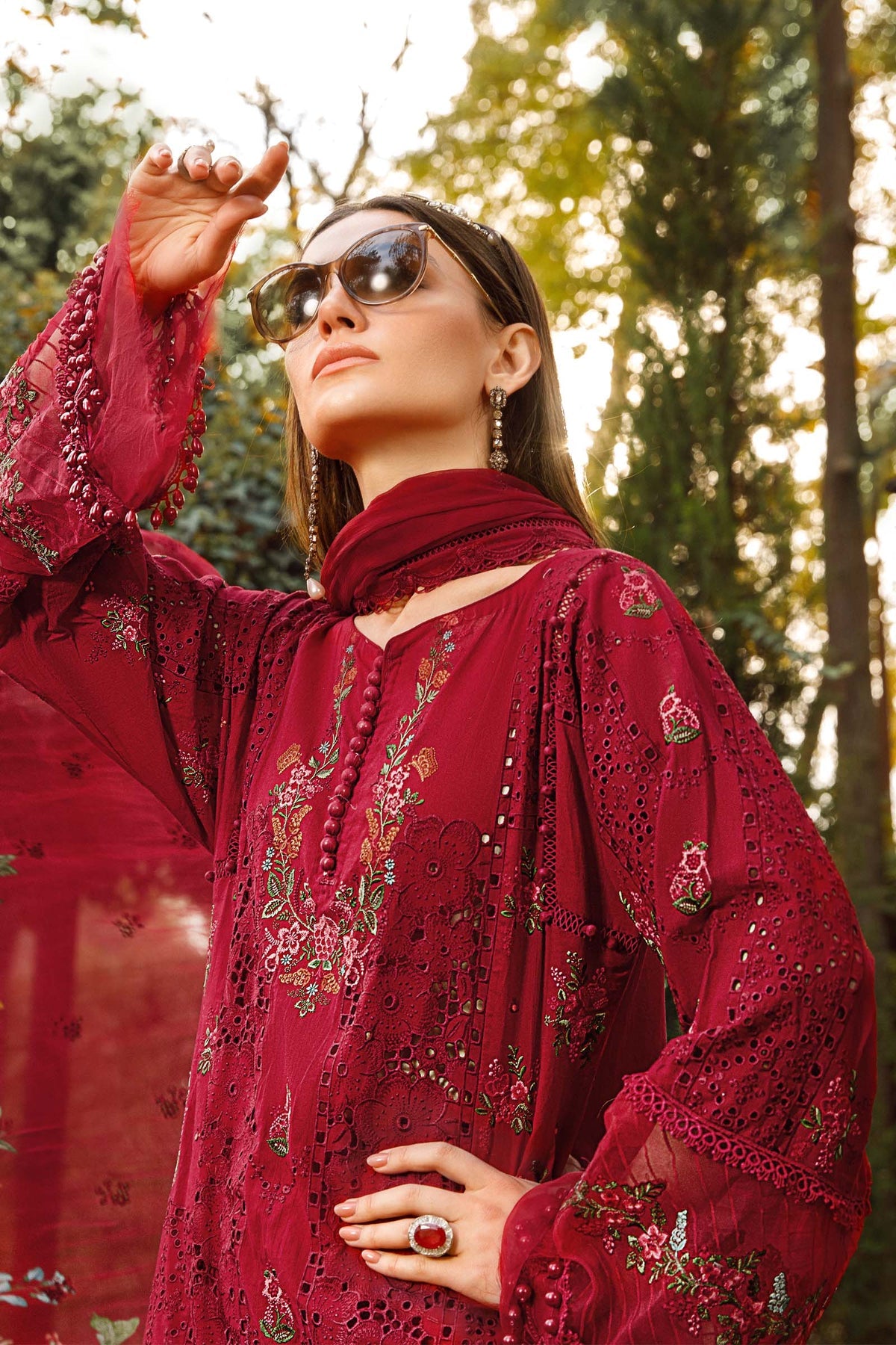 MARIA B LUXURY LAWN'23 D-9A