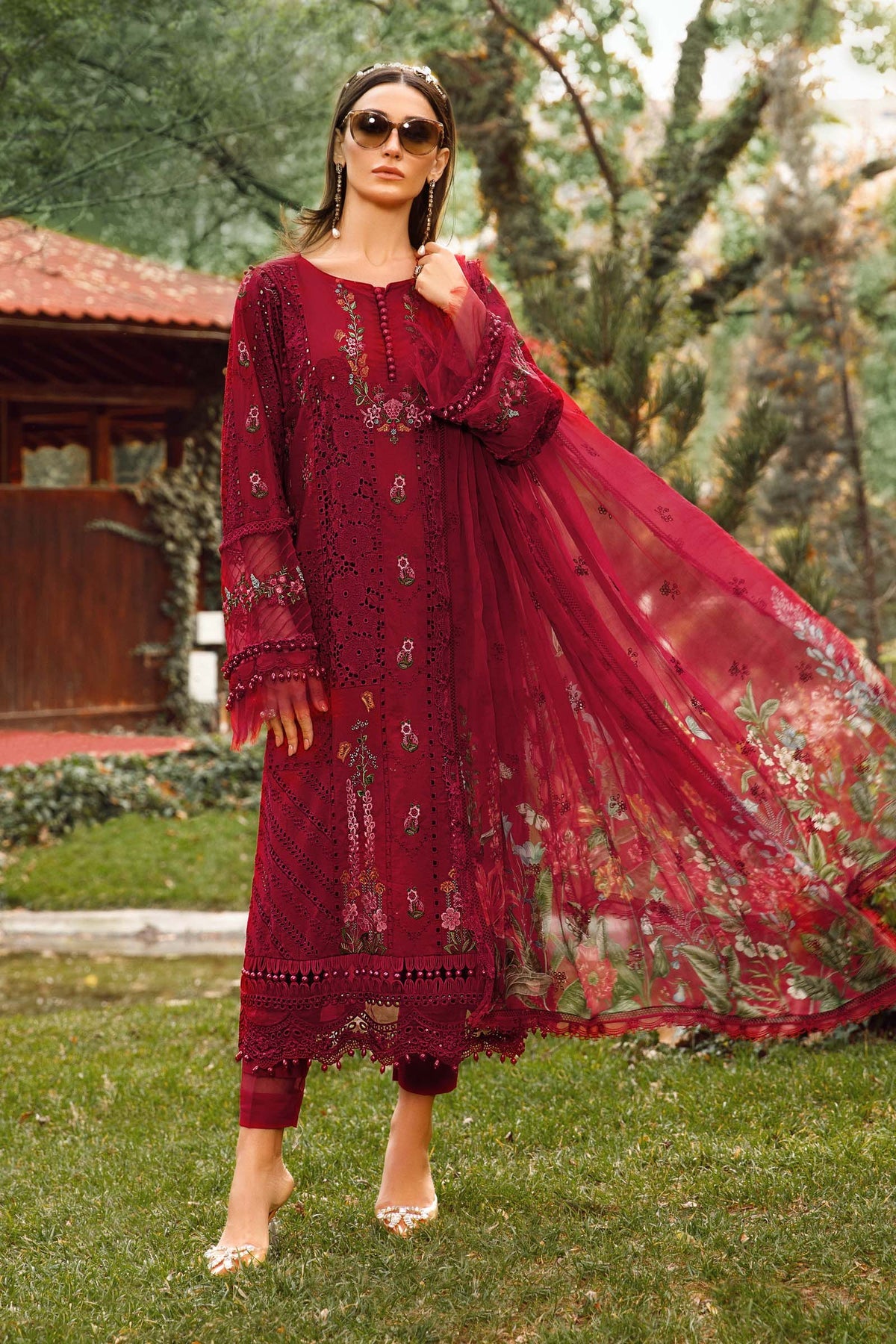 MARIA B LUXURY LAWN'23 D-9A