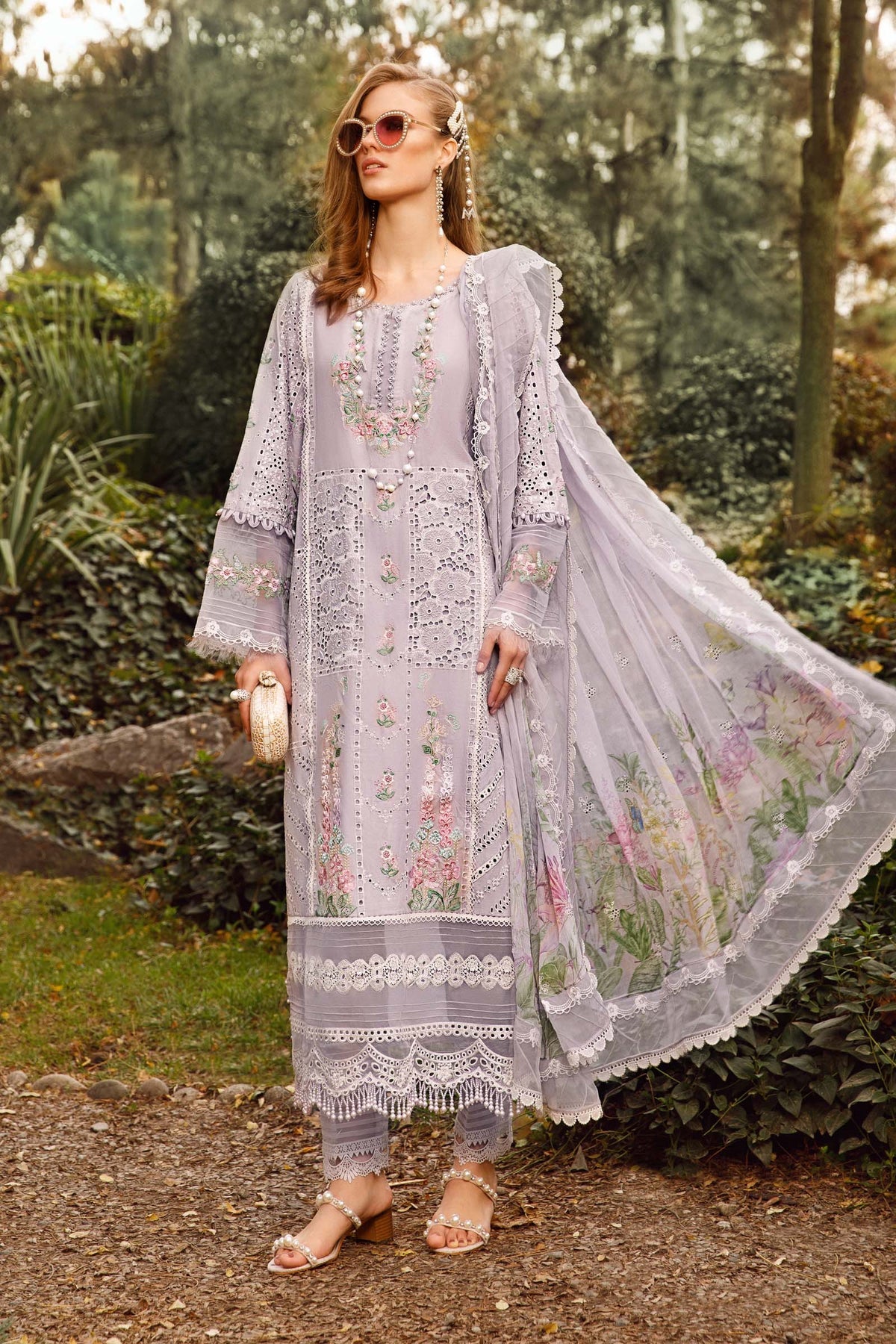 MARIA B LUXURY LAWN'23 D-9B