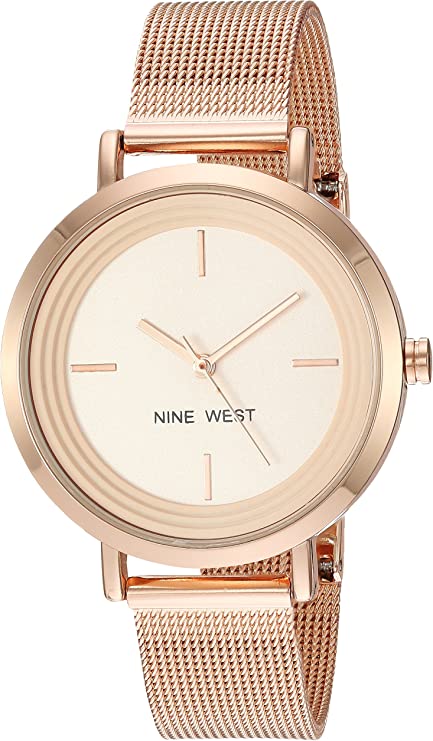 Nine West Women's Mesh Bracelet Watch