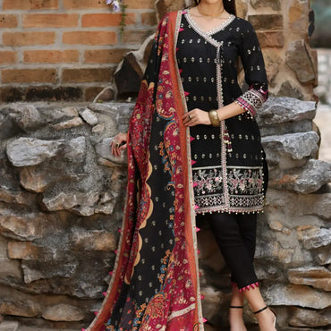 Noor By Saadia Asad Winter Shawl'23 NWS-09