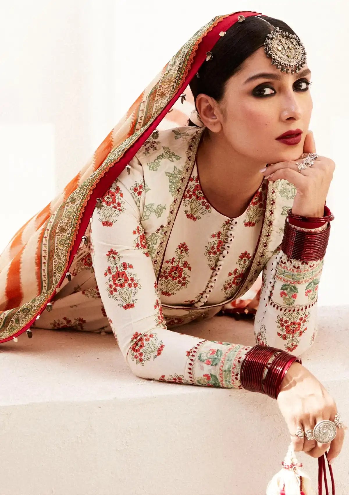 Zara Shahjahan S/S Lawn'24 D-11B-ANARKALI