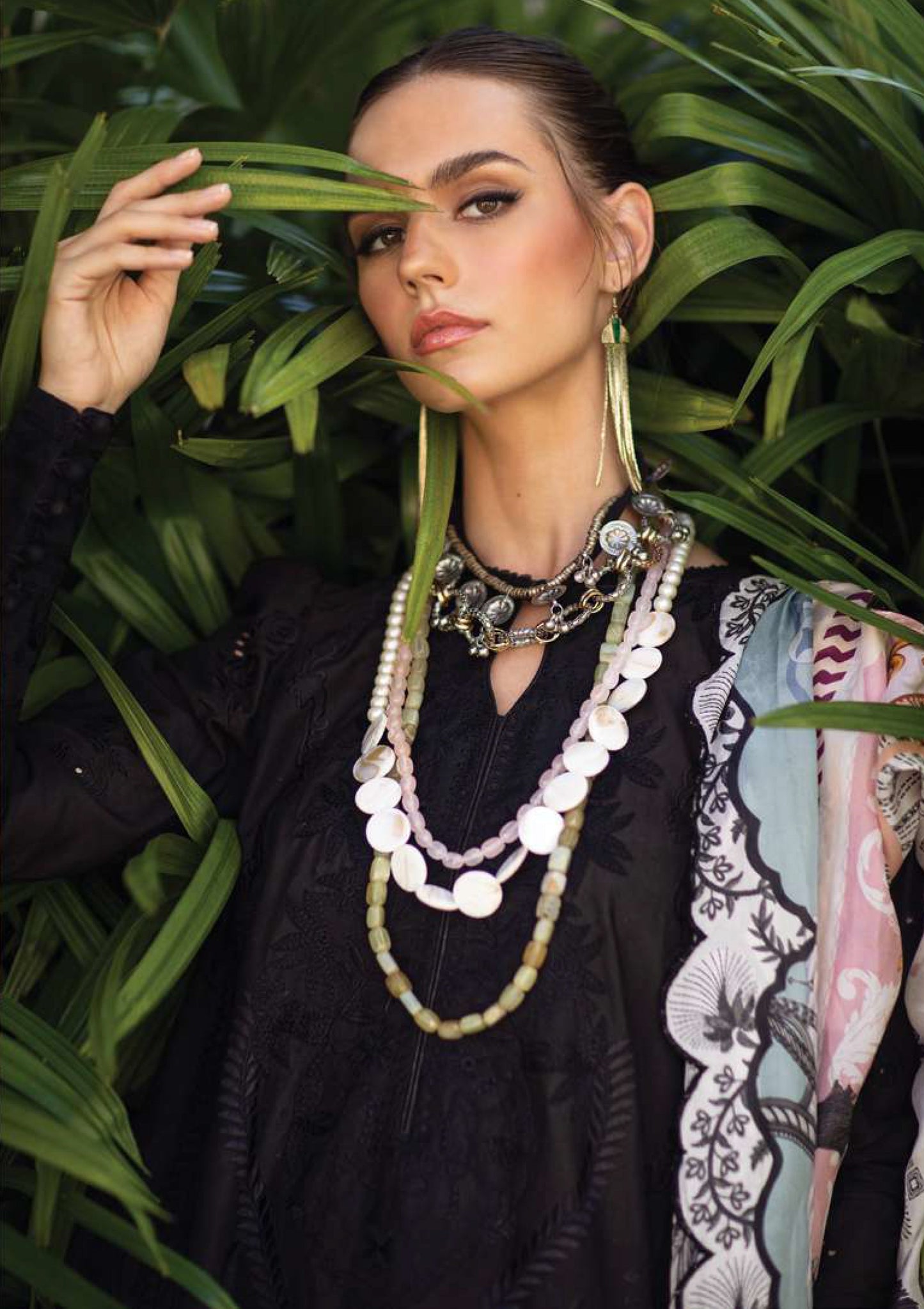 Ansab Jahangir Zoha Luxury Lawn'23 AJLL-12 (Calla Lily)