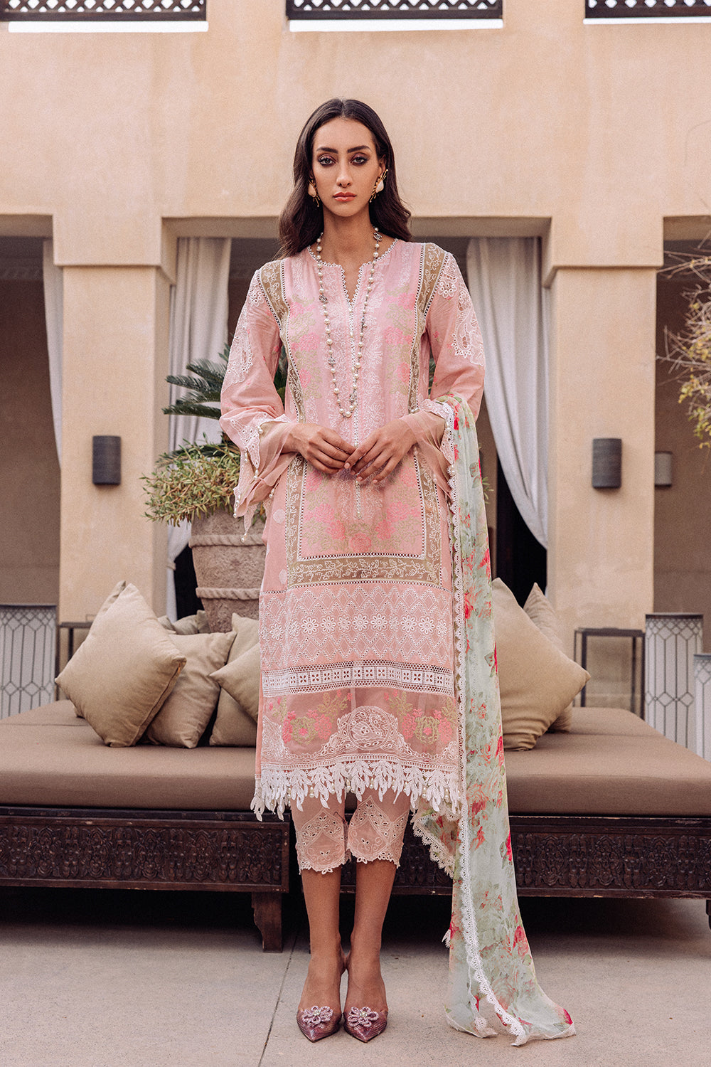 Saira Rizwan Lawn'23  DELILAH SR-02