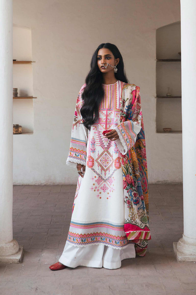 Zara Shahjahan lawn'22 Chaandi B