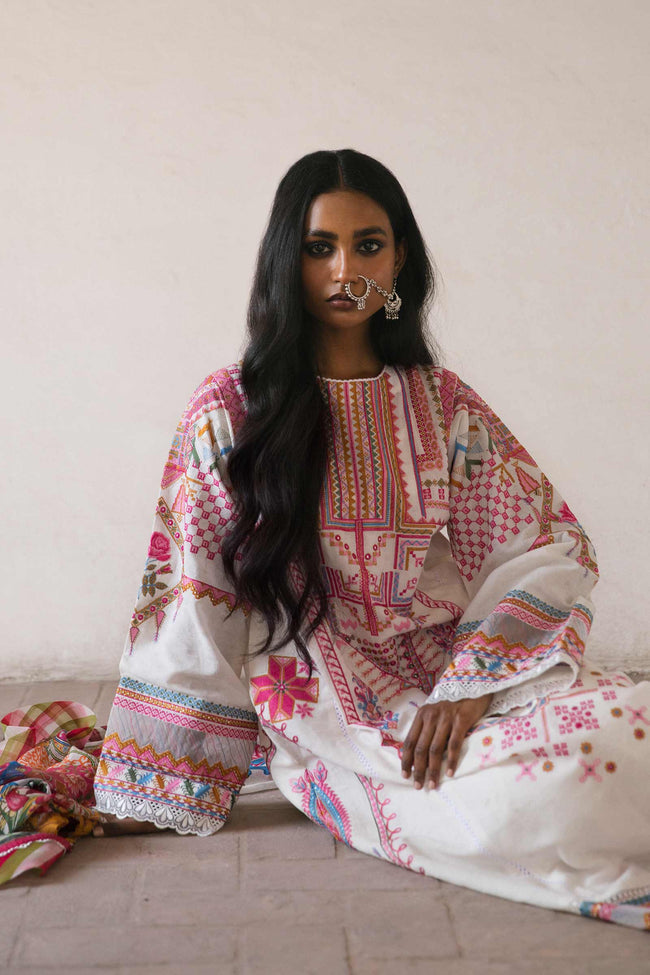 Zara Shahjahan lawn'22 Chaandi B