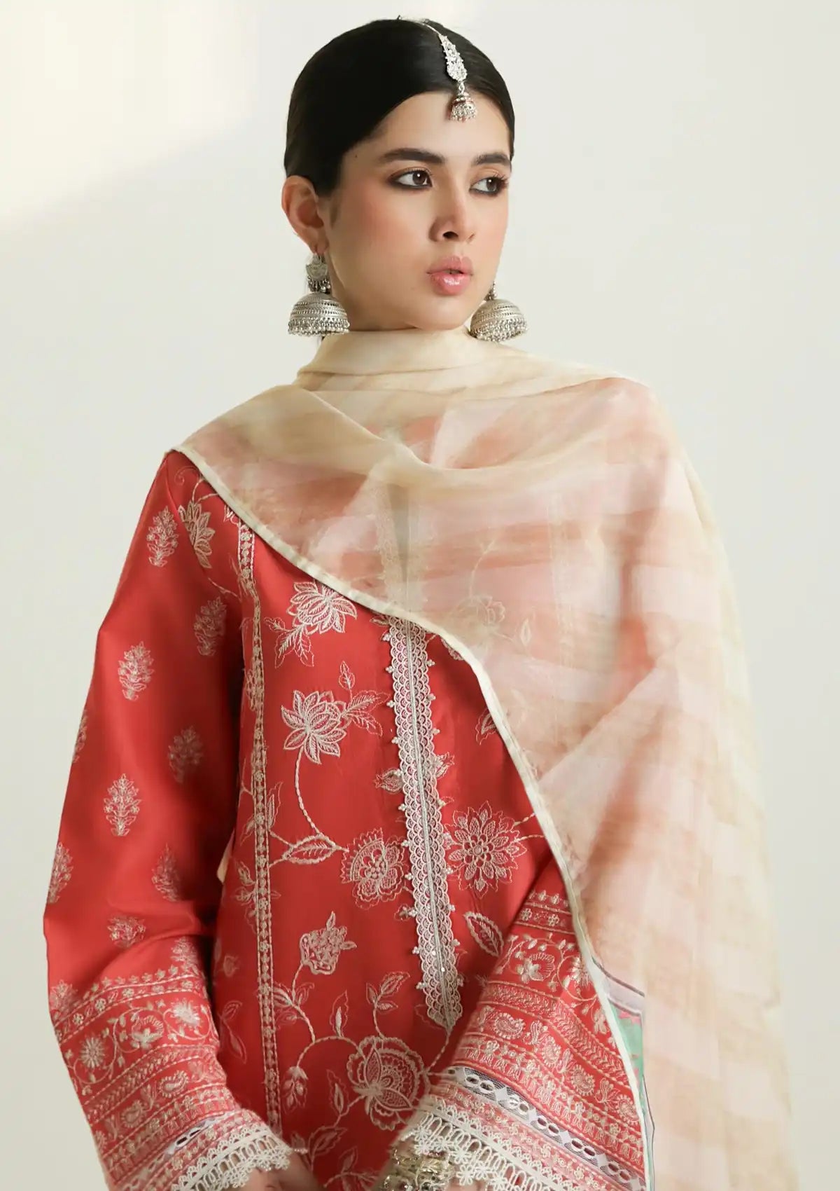 Zara Shahjahan S/S Lawn'24 D-01A-MAHI