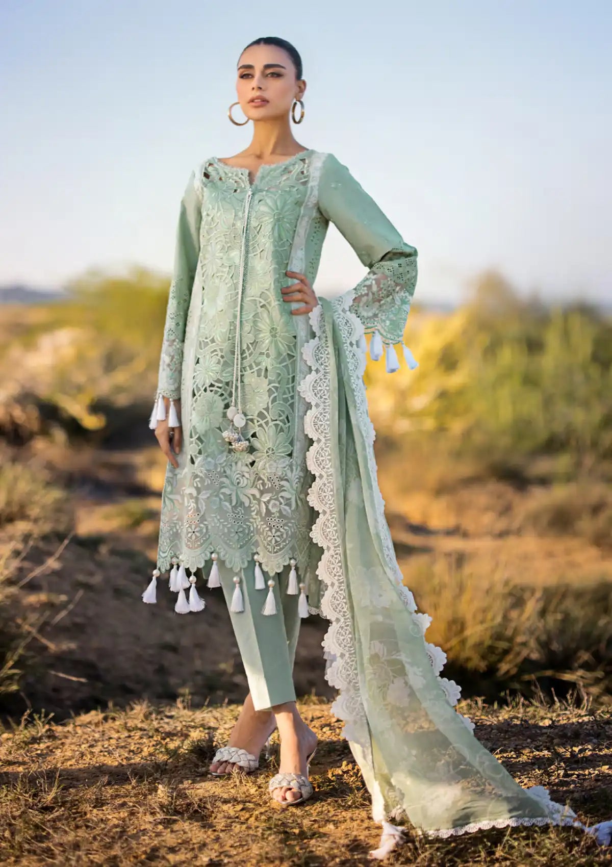 Al Zohaib Mahiymaan Luxury Lawn'24 M-09