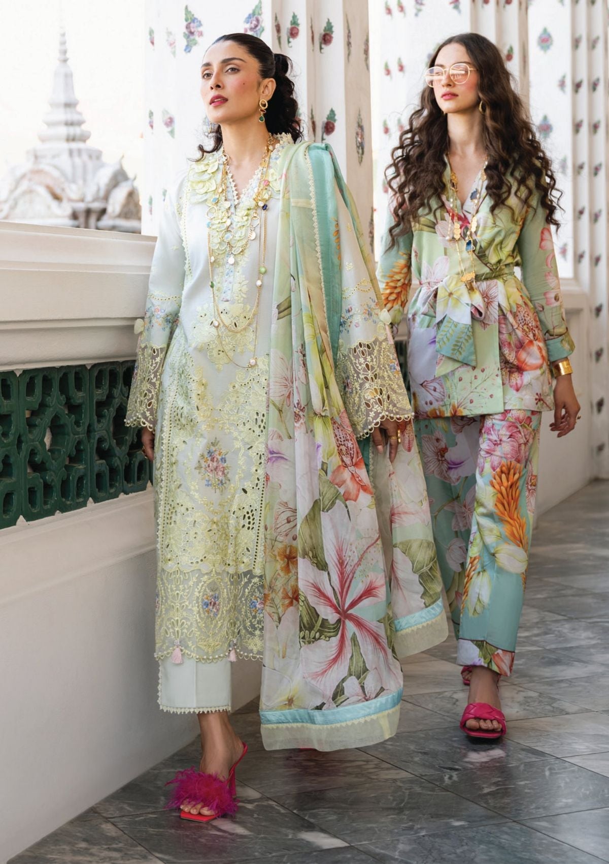 Mushq Luxury Lawana Lawn'23 D-07