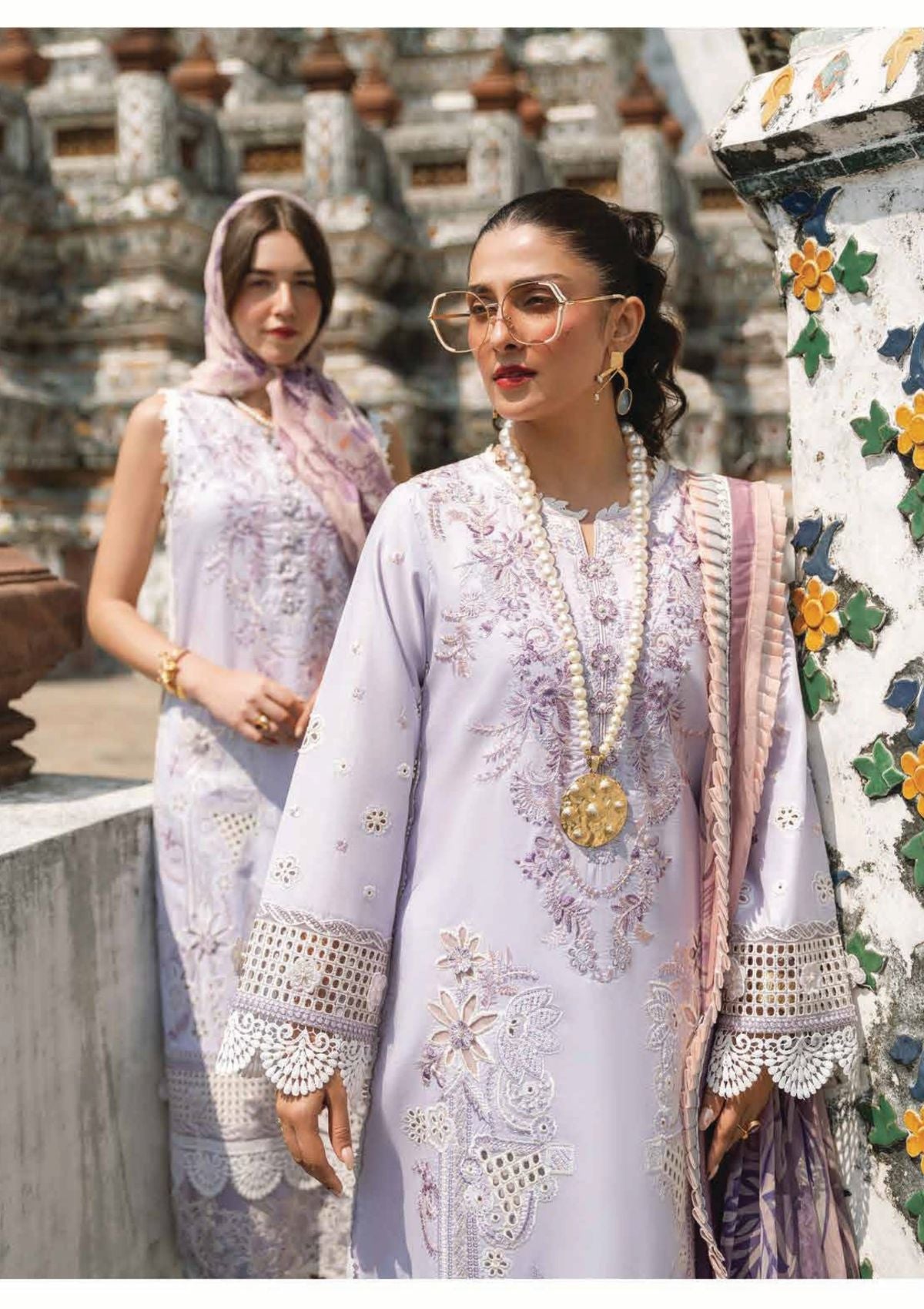 Mushq Luxury Lawana Lawn'23 D-02