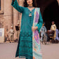 Nureh Bazaar Emb Chikankari Khaddar'23 NE-51
