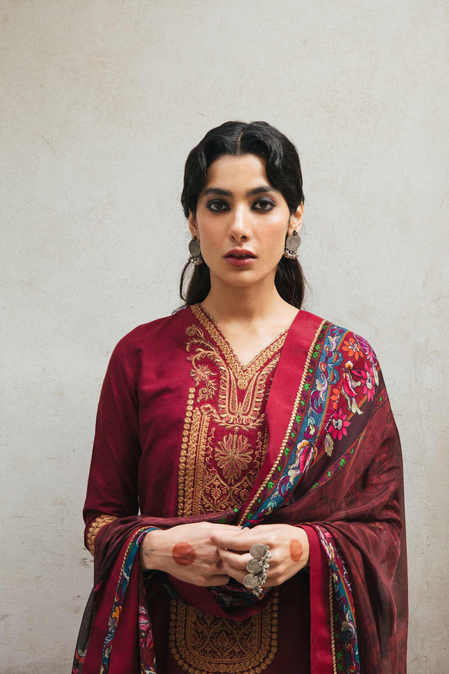 Zara Shahjahan lawn'22 Rahma A