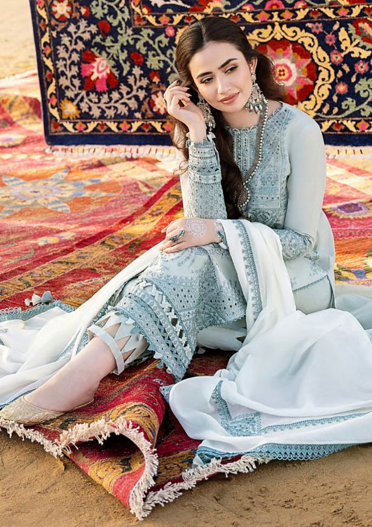Jazmin Shahkaar Eid Festive Lawn'23 D-07 Roshan