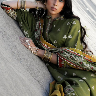 Zara Shahjahan Winter Shawl'23 D-06