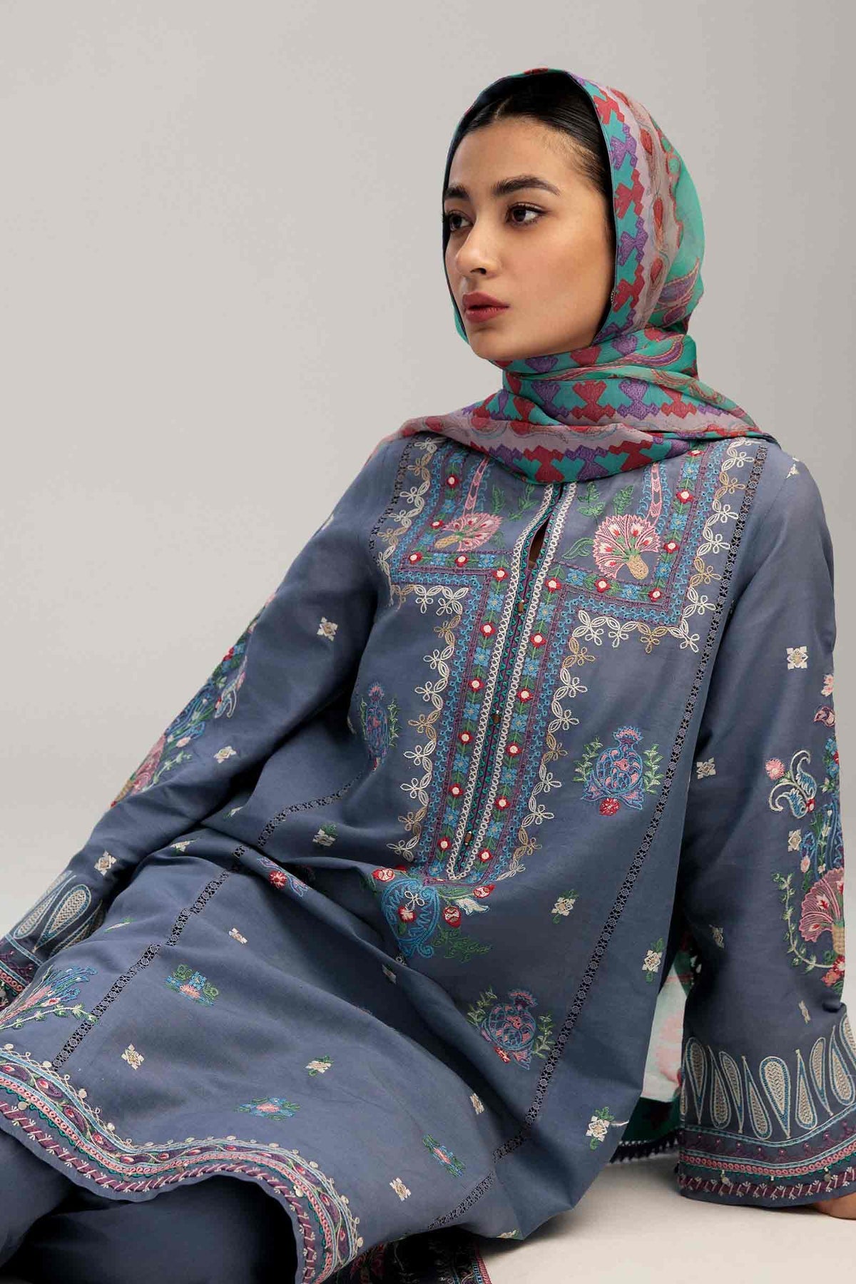 Coco By Zara Shahjahan Lawn'23 D-10A