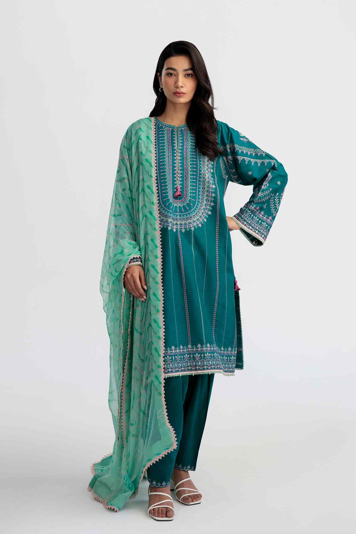 Coco By Zara Shahjahan Lawn'23 D-4A