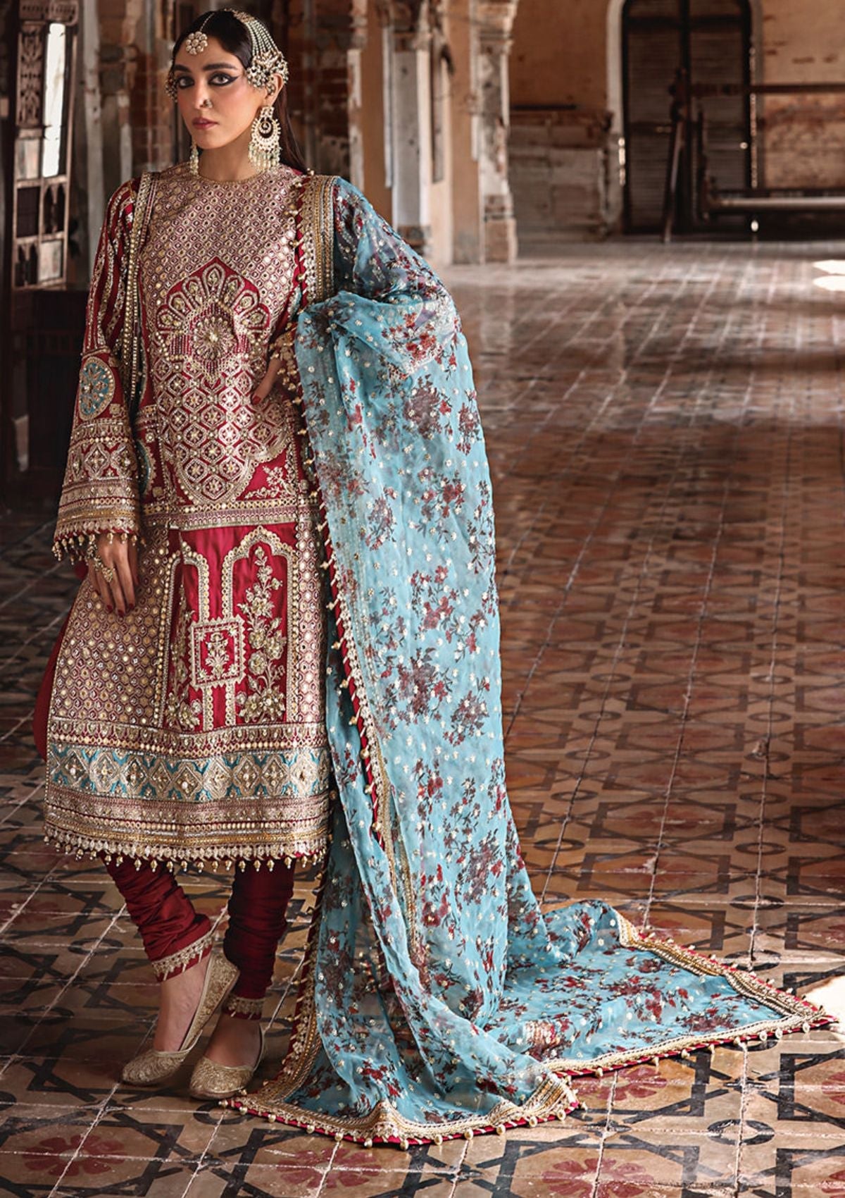 Zarlish by Mohsin Naveed Ranjha Festive'23 ZWU-29(BIBI LAL)