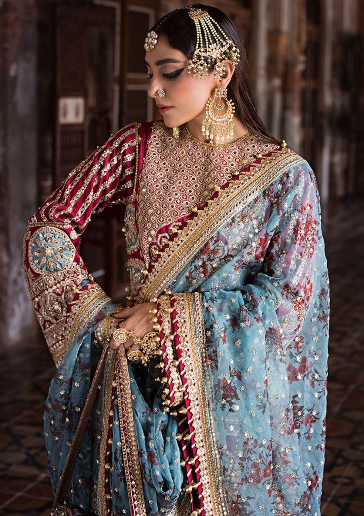 Zarlish by Mohsin Naveed Ranjha Festive'23 ZWU-29(BIBI LAL)