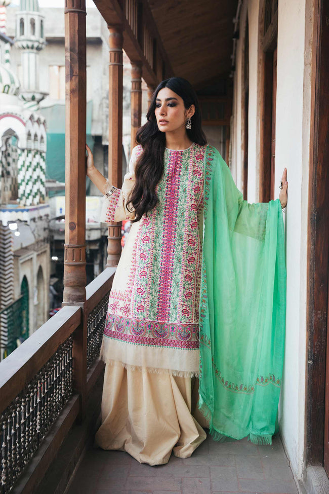 Zara Shajahan Lawn'22 Ziya A