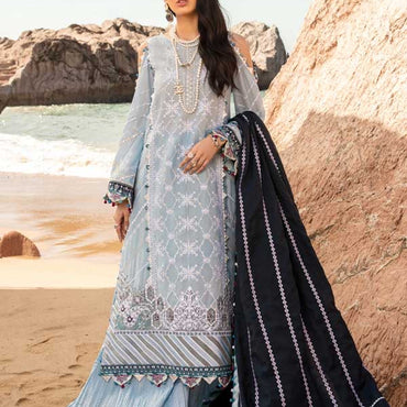 Noor By Saadia Asad Luxury Lawn`21 D#12-A