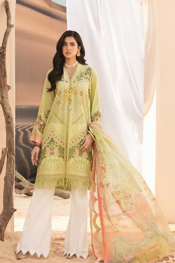 Noor By Saadia Asad Luxury Lawn`21 D#1-A