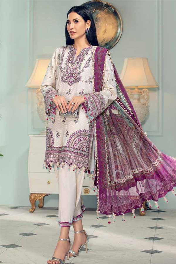 Anaya Luxury Lawn Collection`21 D#04-A