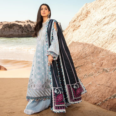 Noor By Saadia Asad Luxury Lawn`21 D#12-A