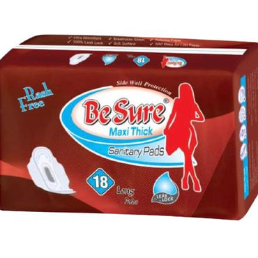 Be sure maxi thick sanitary pads