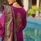 Rang Rasiya Embroidered Dobby Linen Suits Unstitched 3 Piece RR21PW D-11 ROSHANAY - Winter Collection