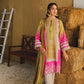 3 Pc Unstitched Embroidered Suit QEK-10