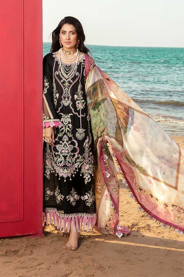 Noor By Saadia Asad Luxury Lawn`21 D#8-B