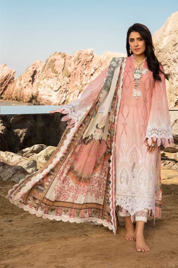 Noor By Saadia Asad Luxury Lawn`21 D#10-B