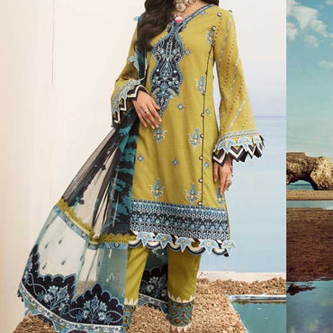 Noor By Saadia Asad Luxury Lawn`21 D#7-A