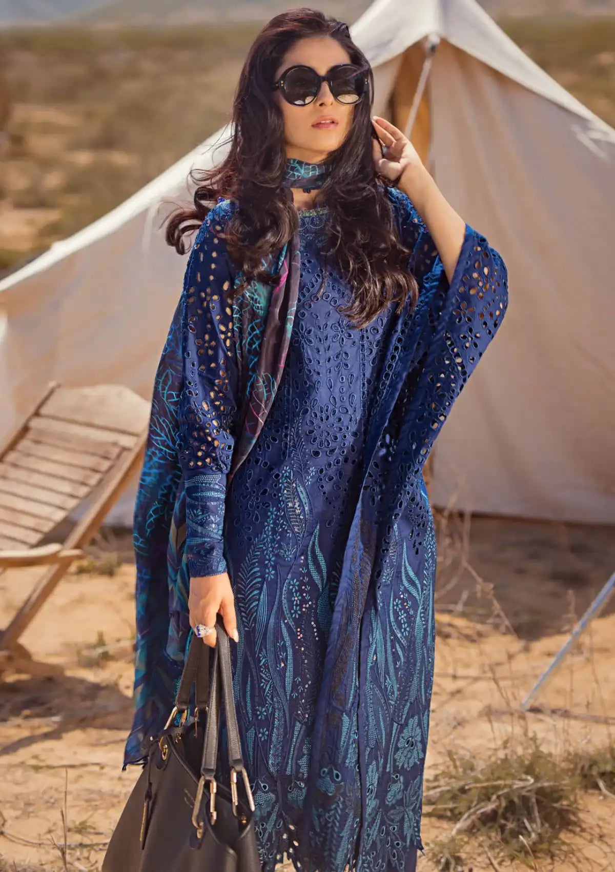 Al Zohaib Mahiymaan Luxury Lawn'24 M-01